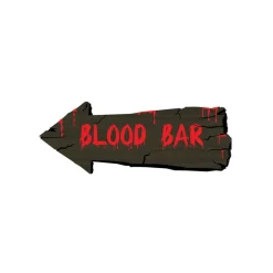 Blood Bar Vægskilt