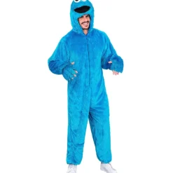 Blåt Monster Kostume