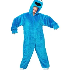 Blåt Monster Kostume