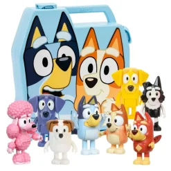 Bluey® Kuffert Med Figurer Legetøj