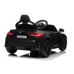 BMW® M4 Elbil Til Børn 12V Sort