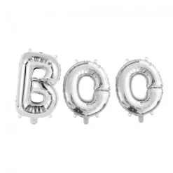 Boo Folieballoner Sølv
