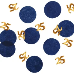 Bordkonfetti 25 År True Blue