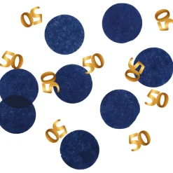 Bordkonfetti 50 År True Blue