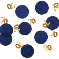 Bordkonfetti 70 År True Blue