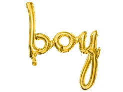 Boy Folieballon Guld