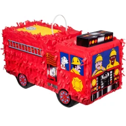 Brandbil Piñata Rød