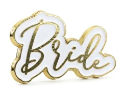 Bride Broche Guld