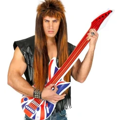 Britisk Flag Oppustelig Guitar