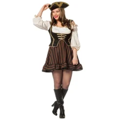 Brun Piratkjole Kostume