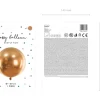 Bubble Krom Ballon Guld