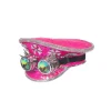 Burning Man Kaptajnhat Pink & Goggles
