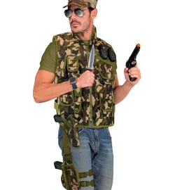 Camouflage Højre Lårhylster