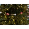 Candy Stripe Guirlande Rød/Hvid
