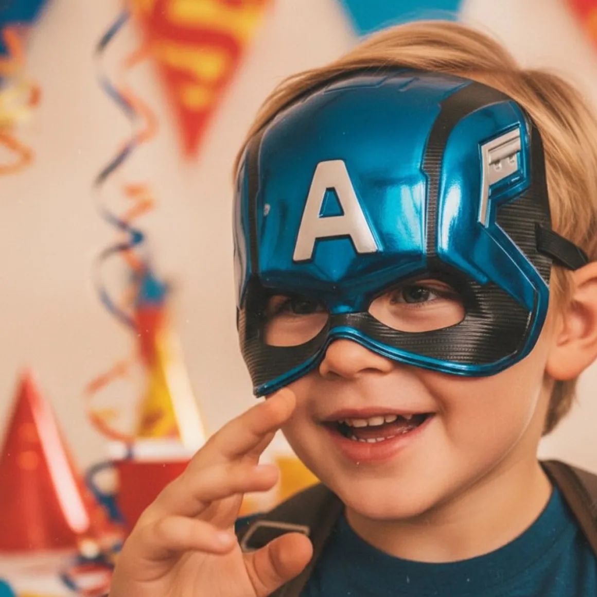 Captain America® Børnemaske