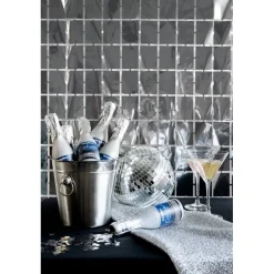 Champagne Konfettikanon Sølv