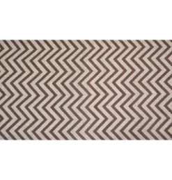 Chevron Jute Bordløber Brun