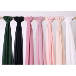 Chiffon Bordløber Creme