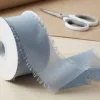 Chiffonbånd Babyblå