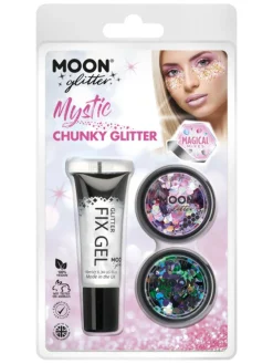 Chunky Glitter Sminkesæt Havfrue