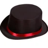 Cirkusdirektør Tophat Sort/Rød