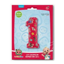 Cocomelon® 1 Års Tal Folieballon