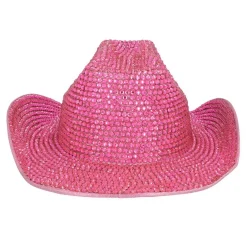 Cowboyhat Glimmer Lyserød