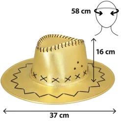 Cowboyhat Savanne Guld