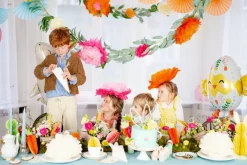 Crepe Blomsterdekoration