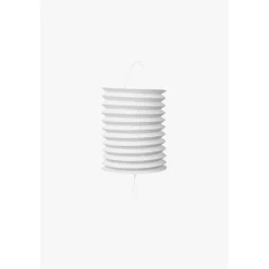 Cylinder Papirlanterne Hvid