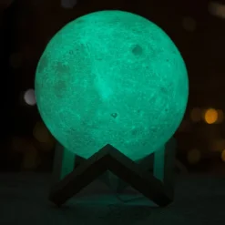 3D LED Månelampe