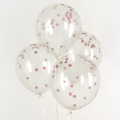 Dannebrog Konfetti Balloner