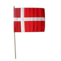 Dannebrog Vifteflag Træ