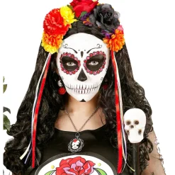 Day Of The Dead Blomster Hårbøjle