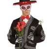Day Of The Dead Maske Sort/Pink