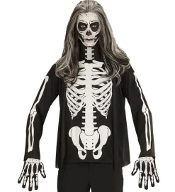 Day of the Dead Skelet Bluse