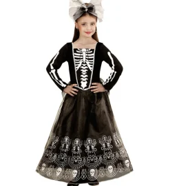 Day Of The Dead Skelet Børnekostume