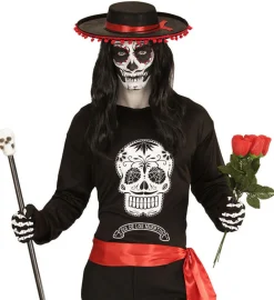 Day of the Dead Skull Bluse