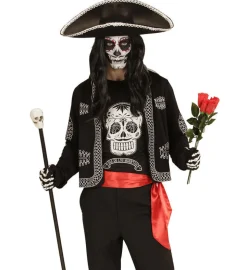 Day of the Dead Skull Bluse