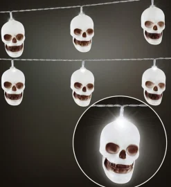 Dødningehoved LED Lyskæde