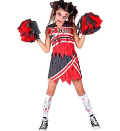 Død Zombie Cheerleader Børnekostume