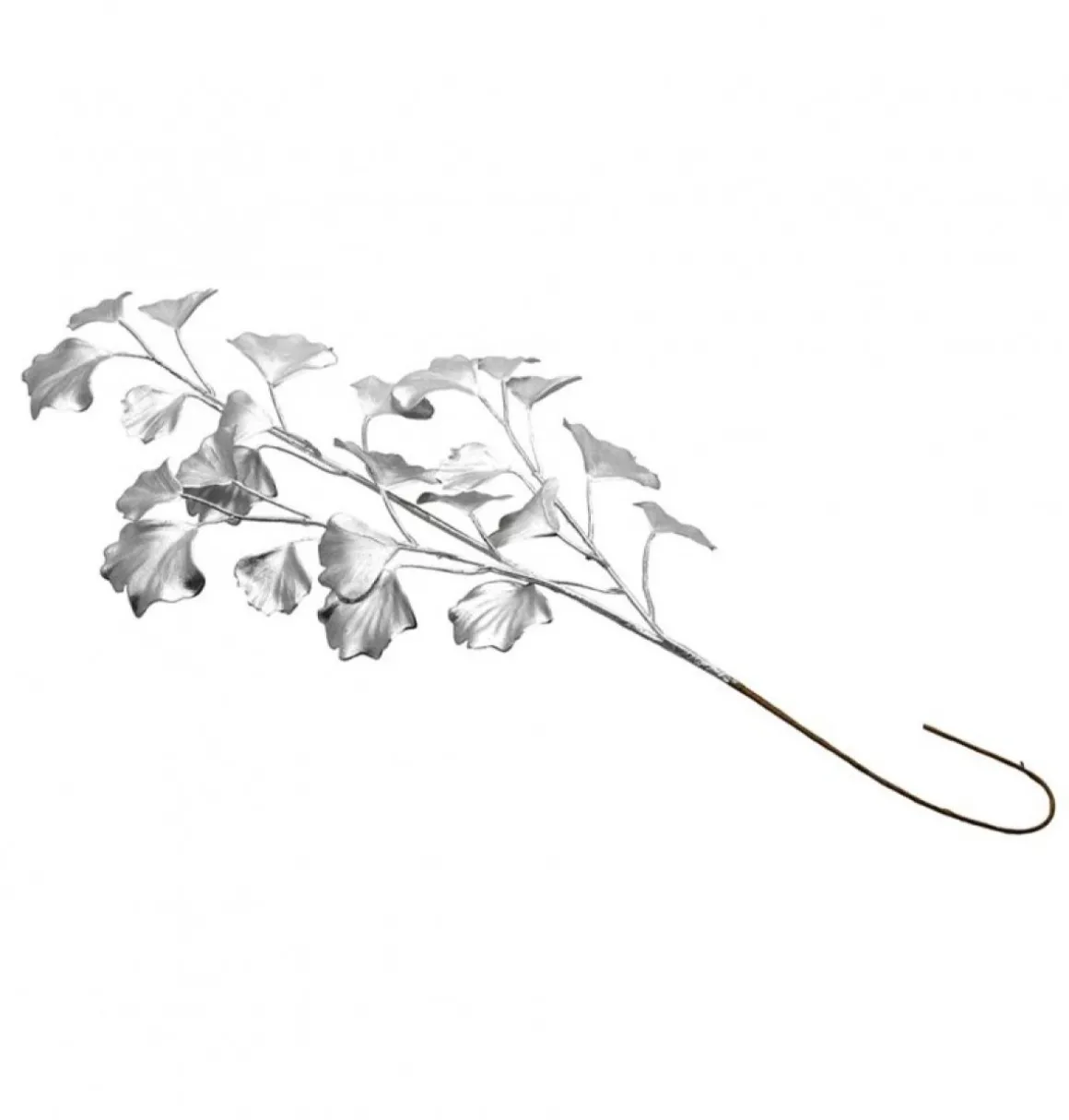 Dekorationsgren Ginkgo Sølv
