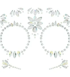 Dia de los Muertos Ansigtskrystaller Diamant