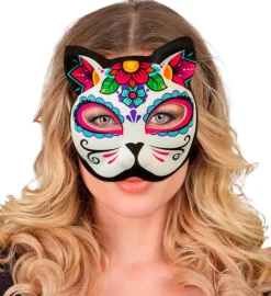Dia de los Muertos Kattemaske
