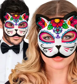 Dia de los Muertos Kattemaske