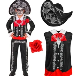 Dia De Los Muertos Mariachi Børnekostume