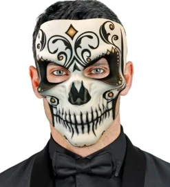 Dia de los Muertos Skeletmaske