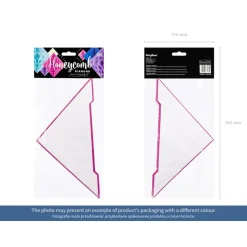 Diamant Honeycomb Hvid