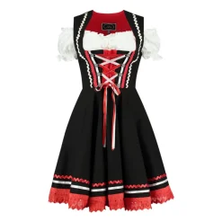 Dirndl Carmen Sort