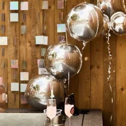 Disco Party Runde Folieballoner